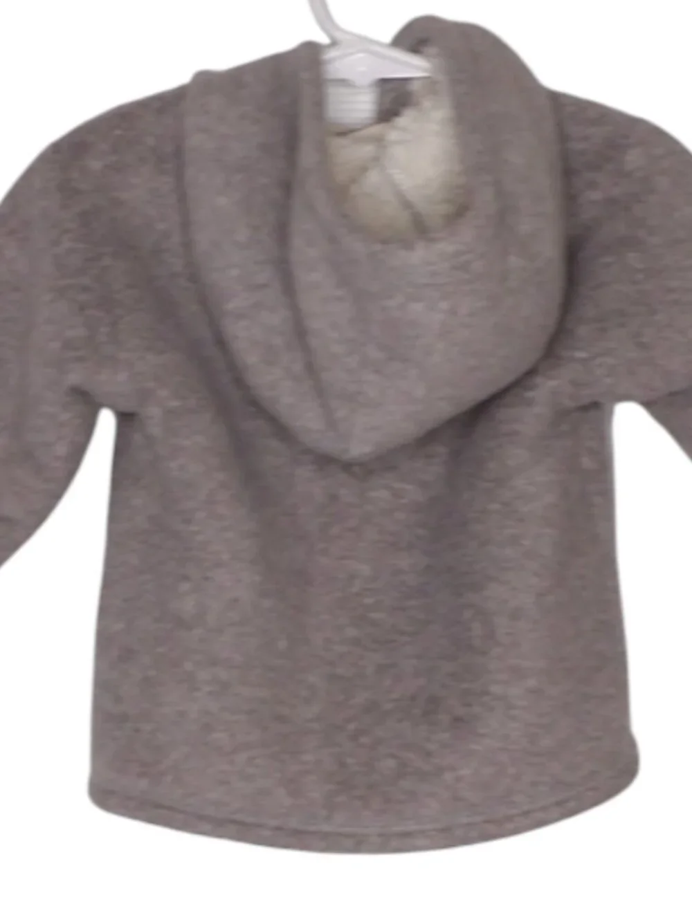 The Children's Place Gray Hooded Peacoat Size 12-18 Months Unisex